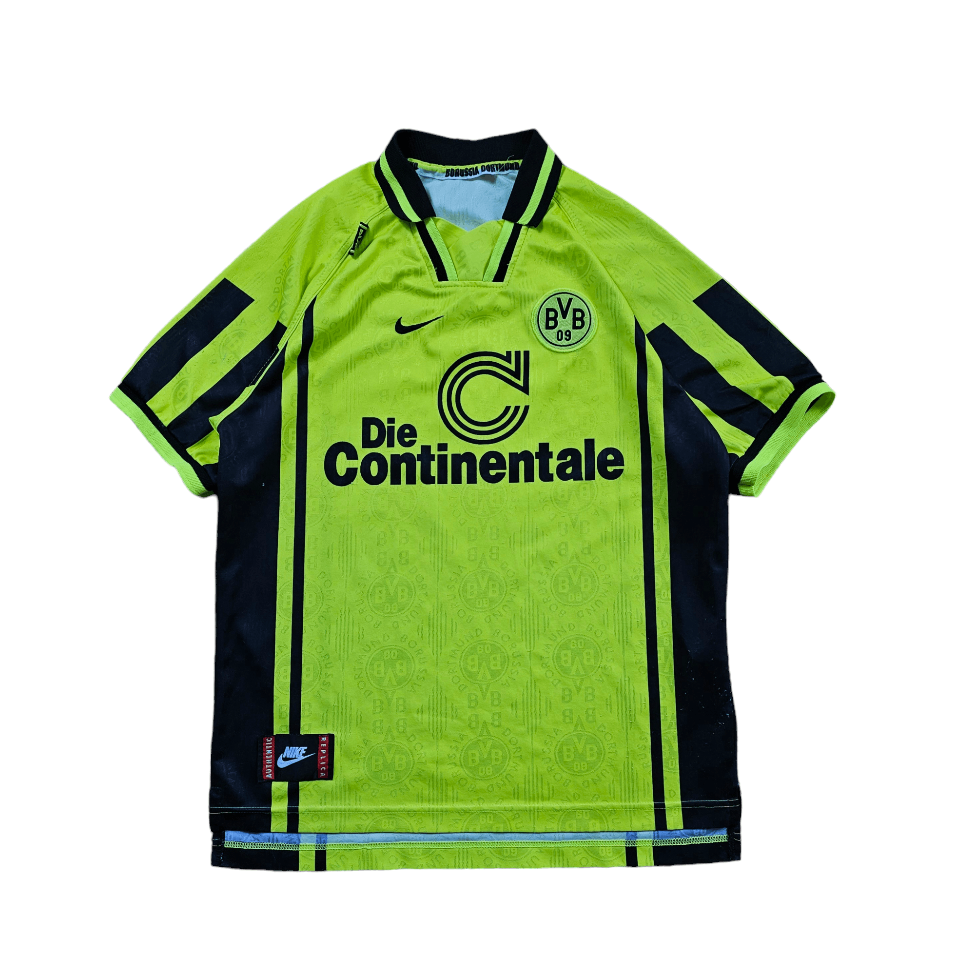NIKE BORUSSIA DORTMUND 90S BLOKCORE FOOTBALL TSHIRT SOOCER