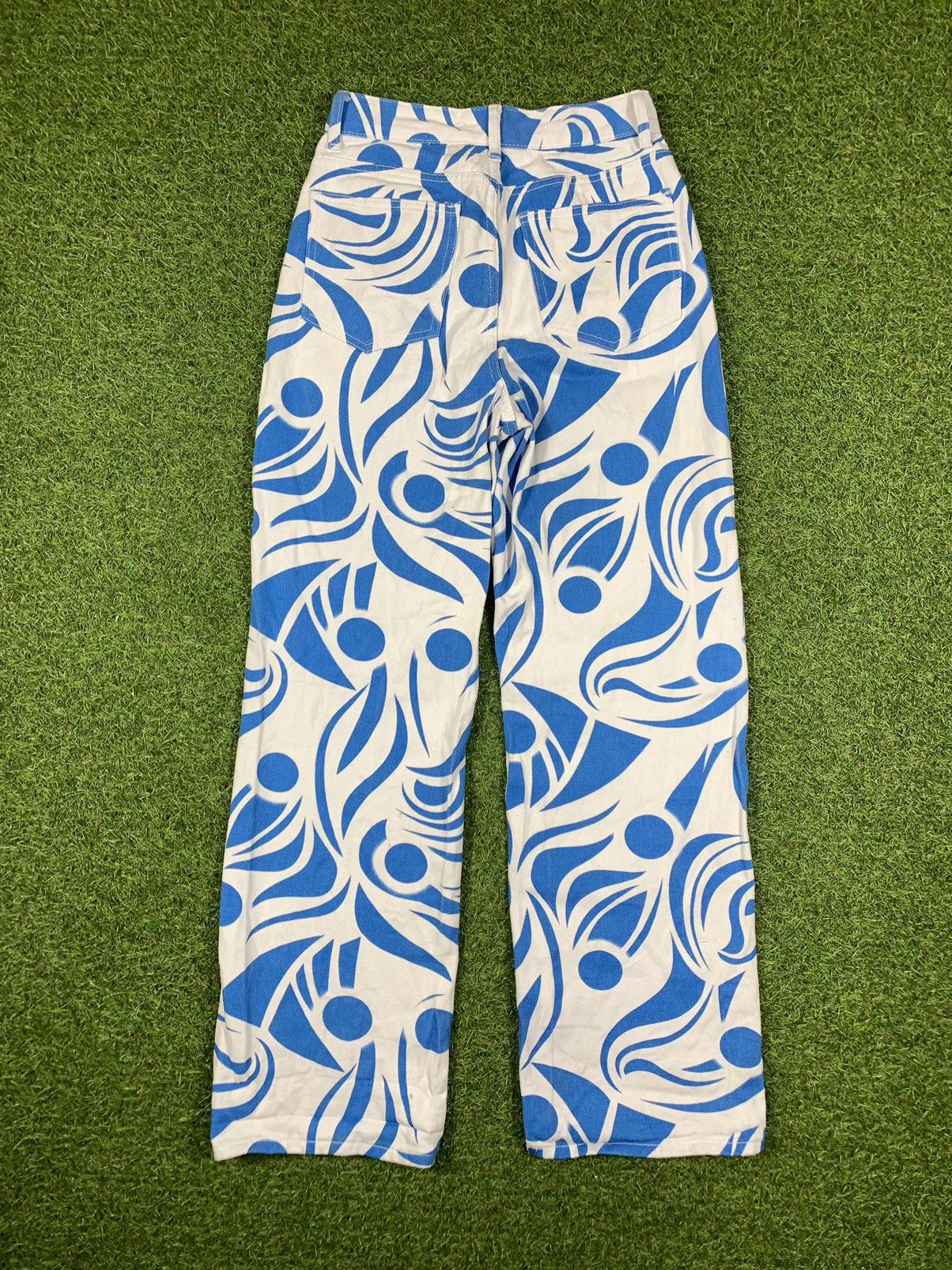 Japanese Brand Vintage Jeans denim multicolour Japanese y2k style size S Size US 30 / EU 46 - 3 Thumbnail