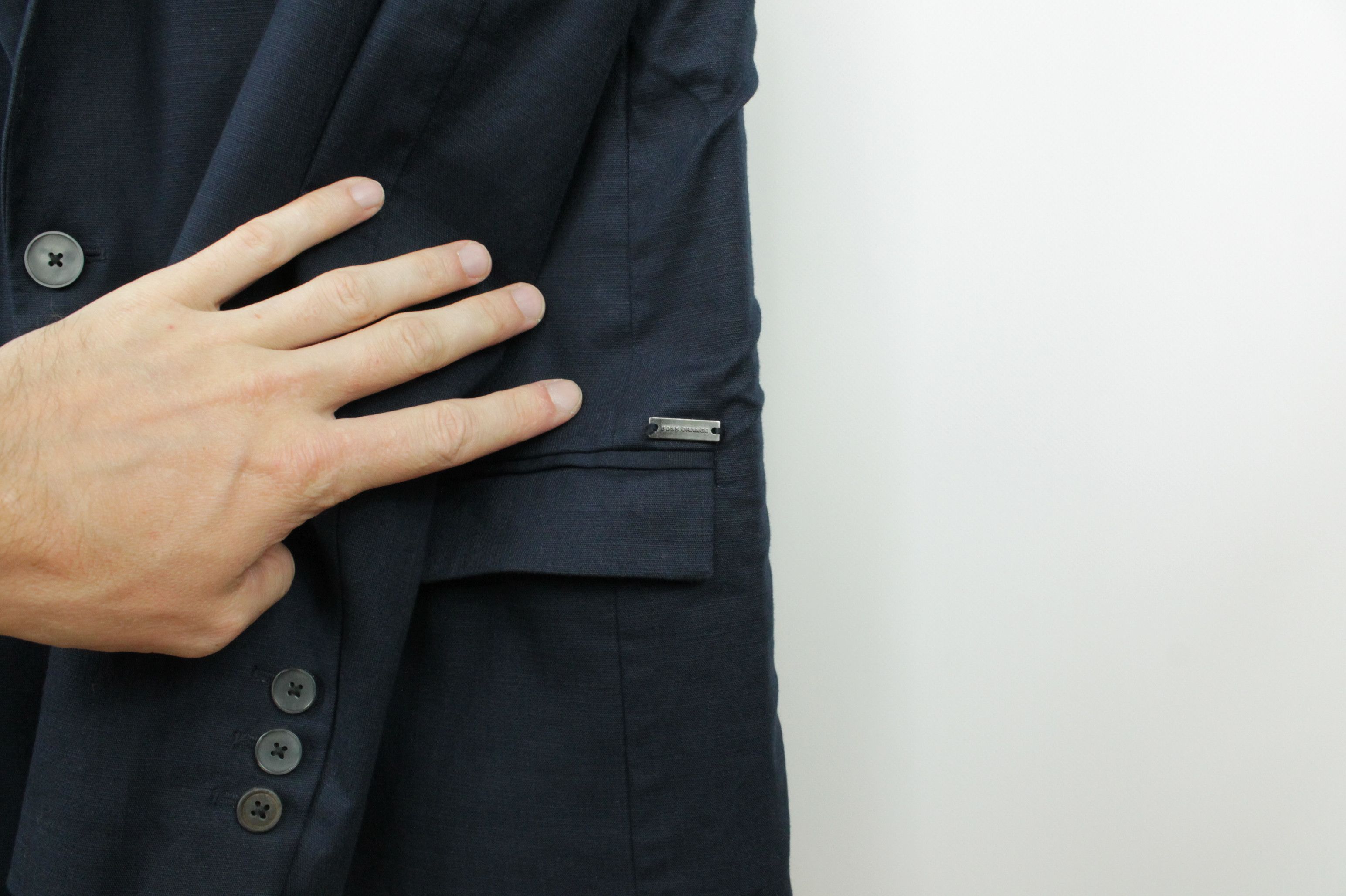 Designer × Hugo Boss Hugo Boss Orange Tailored Slim Fit Men's Blazer Jacket Size US S / EU 44-46 / 1 - 9 Thumbnail