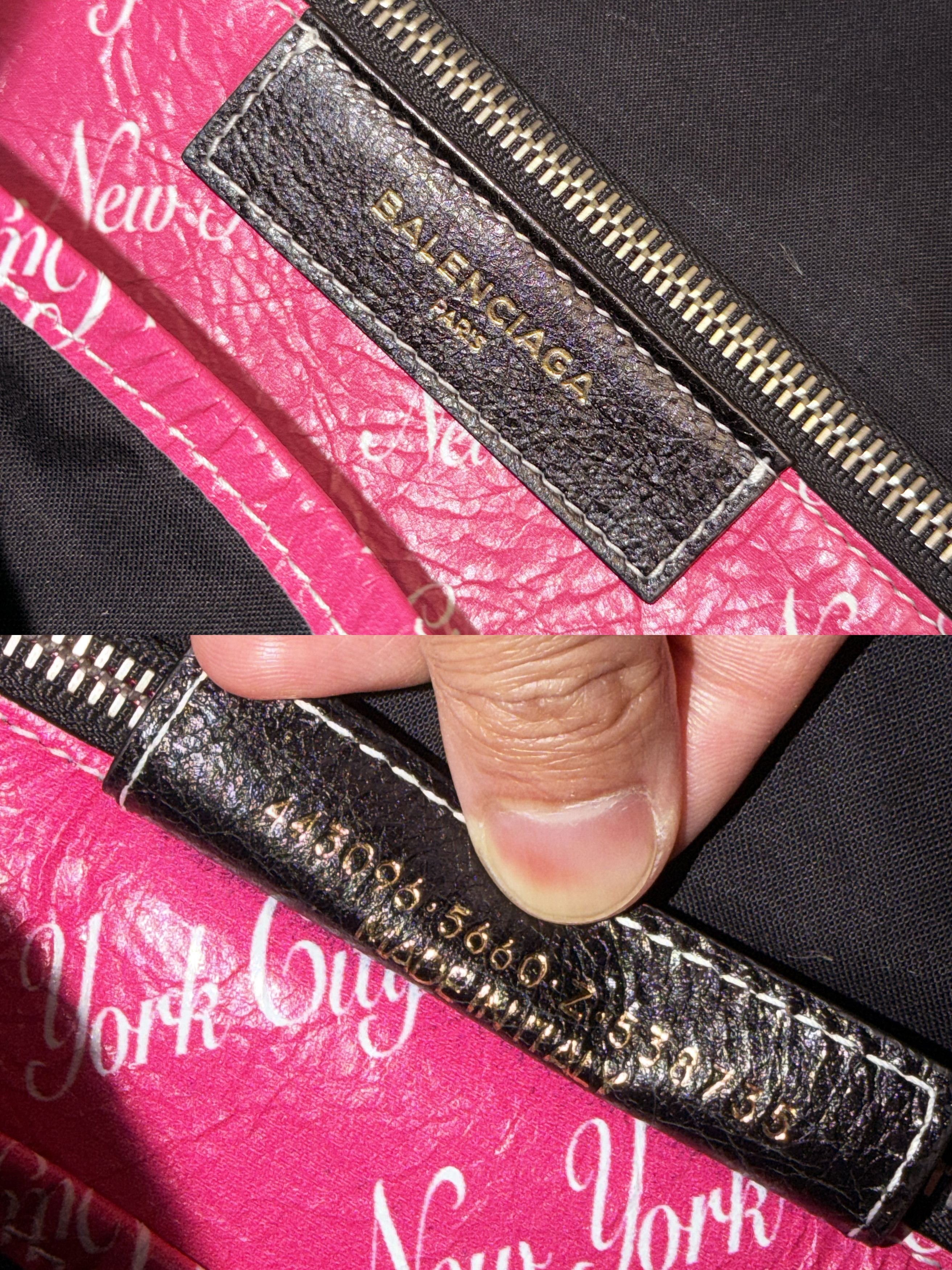 Balenciaga Balenciaga multicoloured New York bazar shopper tote bag Size ONE SIZE - 5 Thumbnail