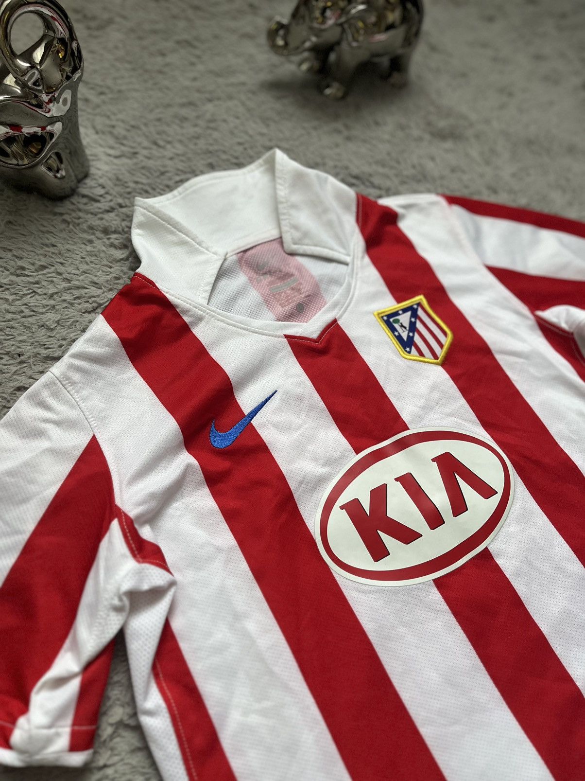 Nike × Vintage Atletico Madrid Jersey 10/11 Size US S / EU 44-46 / 1 - 1 Thumbnail