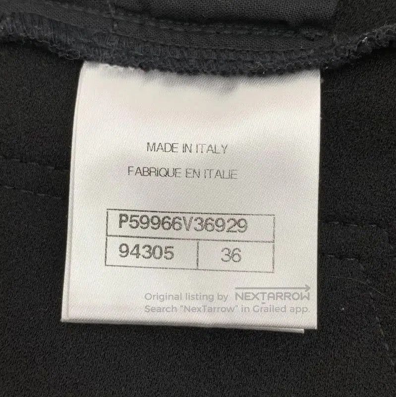 Chanel Chanel Black Cotton Women's Jeans Size XS . Size 22" - 7 Thumbnail