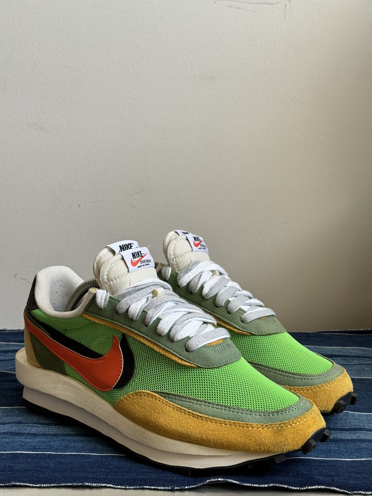 Nike Sacai Green Gusto Size 11 Nike LDWaffle X Sacai Green Gusto