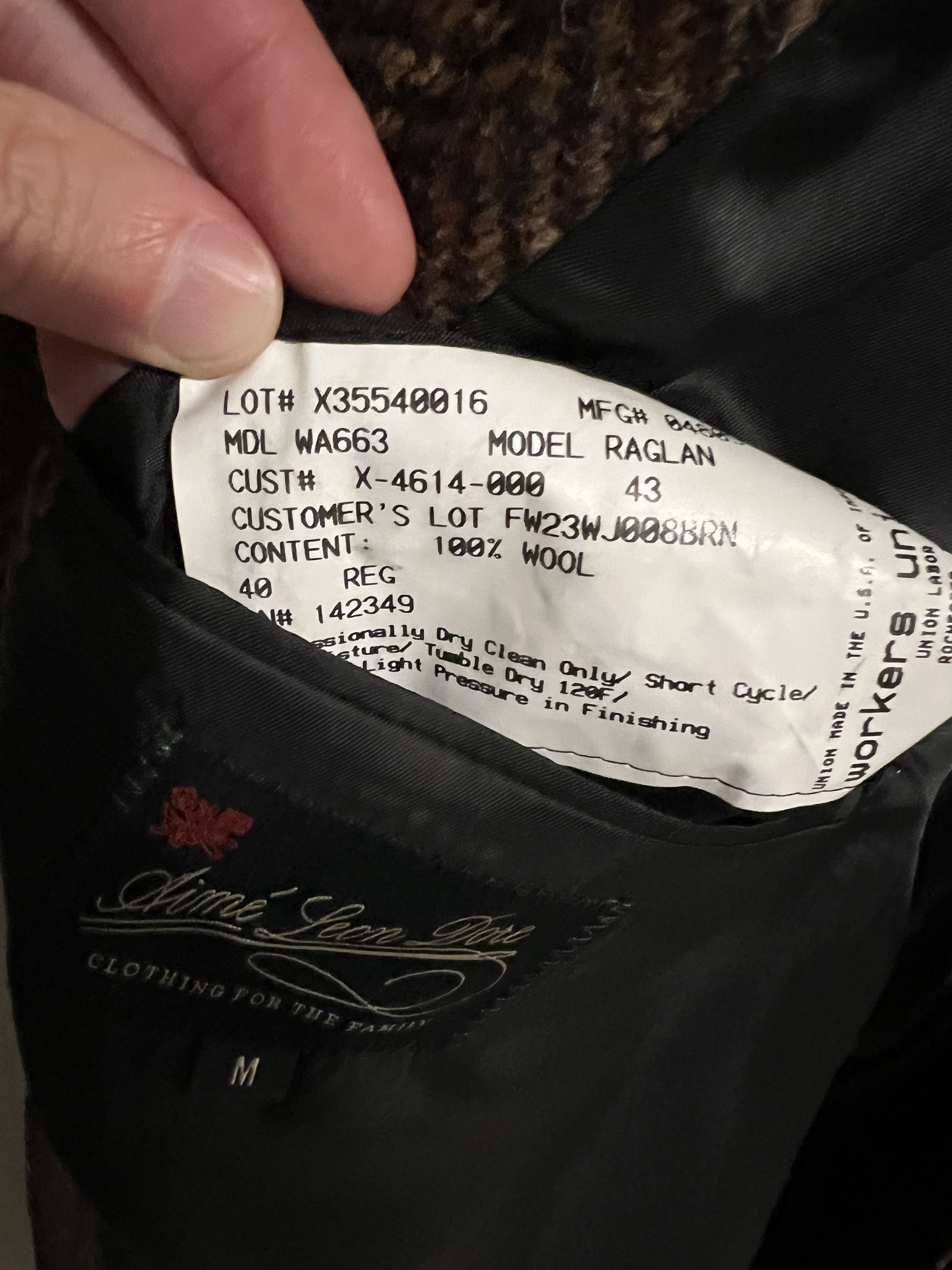 Aime Leon Dore Wool Topcoat Size US M / EU 48-50 / 2 - 6 Thumbnail