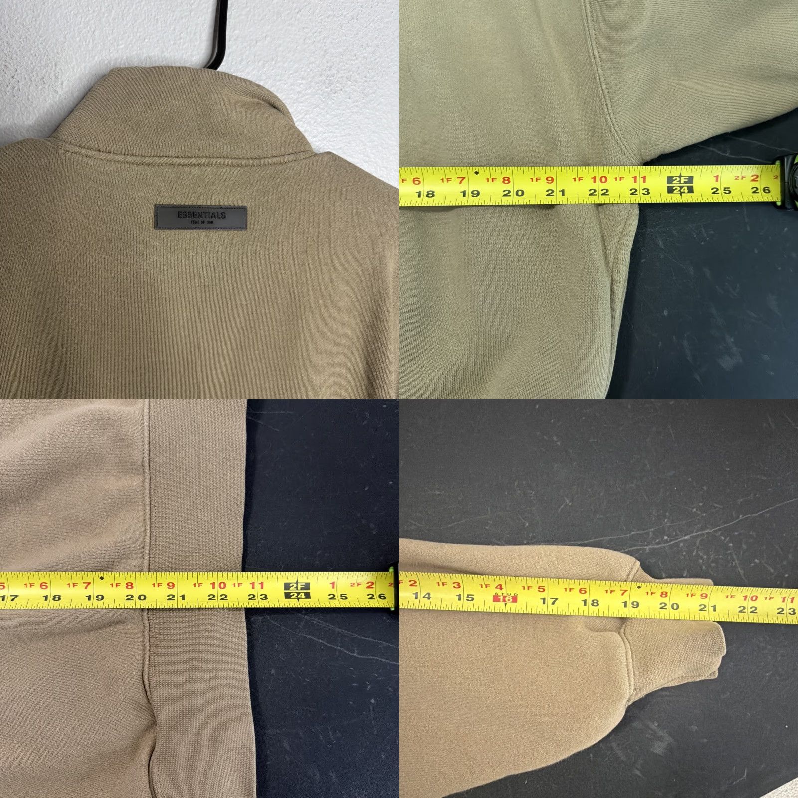 Fear of God Fear Of God Essentials Sweatshirt Half Zip Pullover Women Beige S Size S / US 4 / IT 40 - 8 Thumbnail