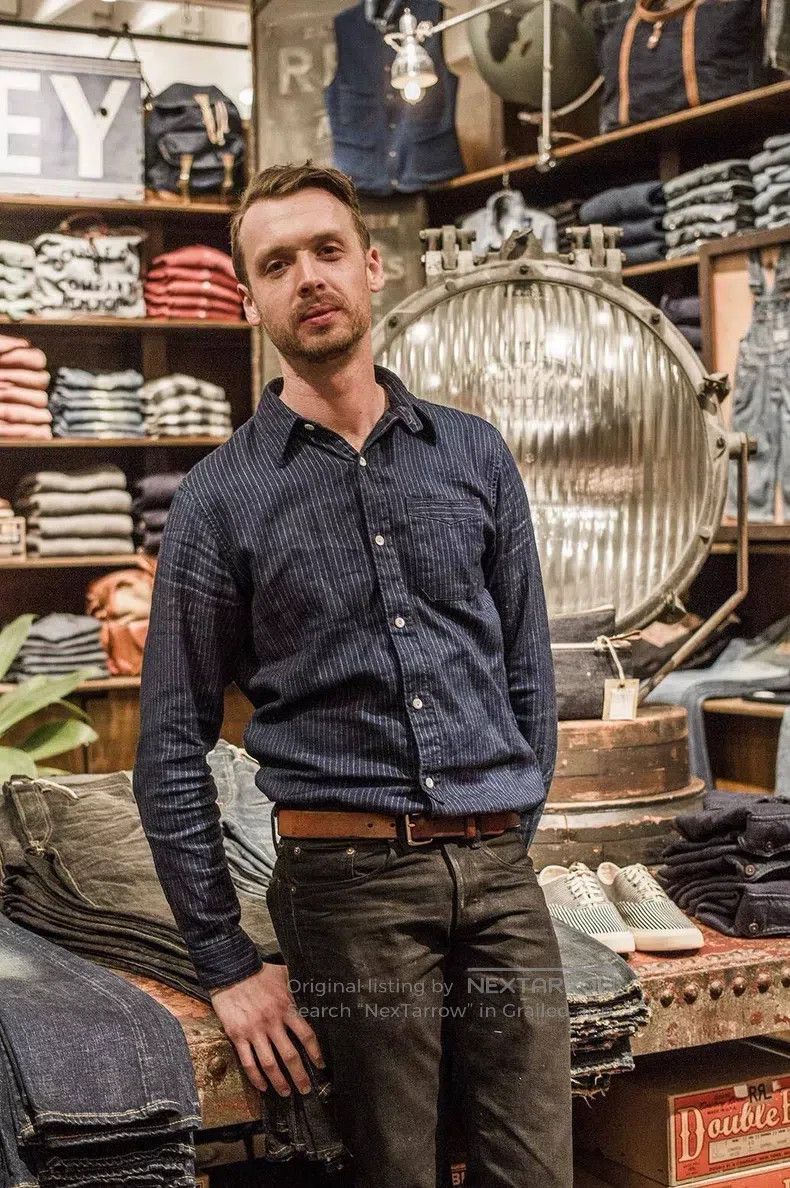 RRL Ralph Lauren RRL Ralph Lauren Black striped shirt Size US M / EU 48-50 / 2 - 2 Thumbnail