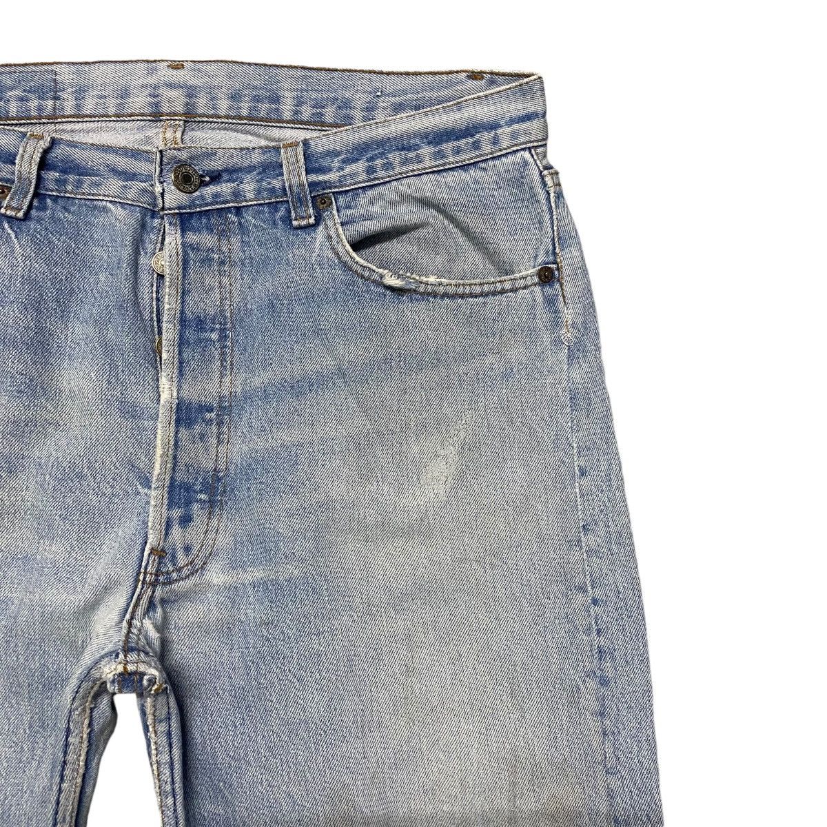 Levi's Vintage 80s Levis 501xx Distressed Jeans Size US 34 / EU 50 - 5 Thumbnail
