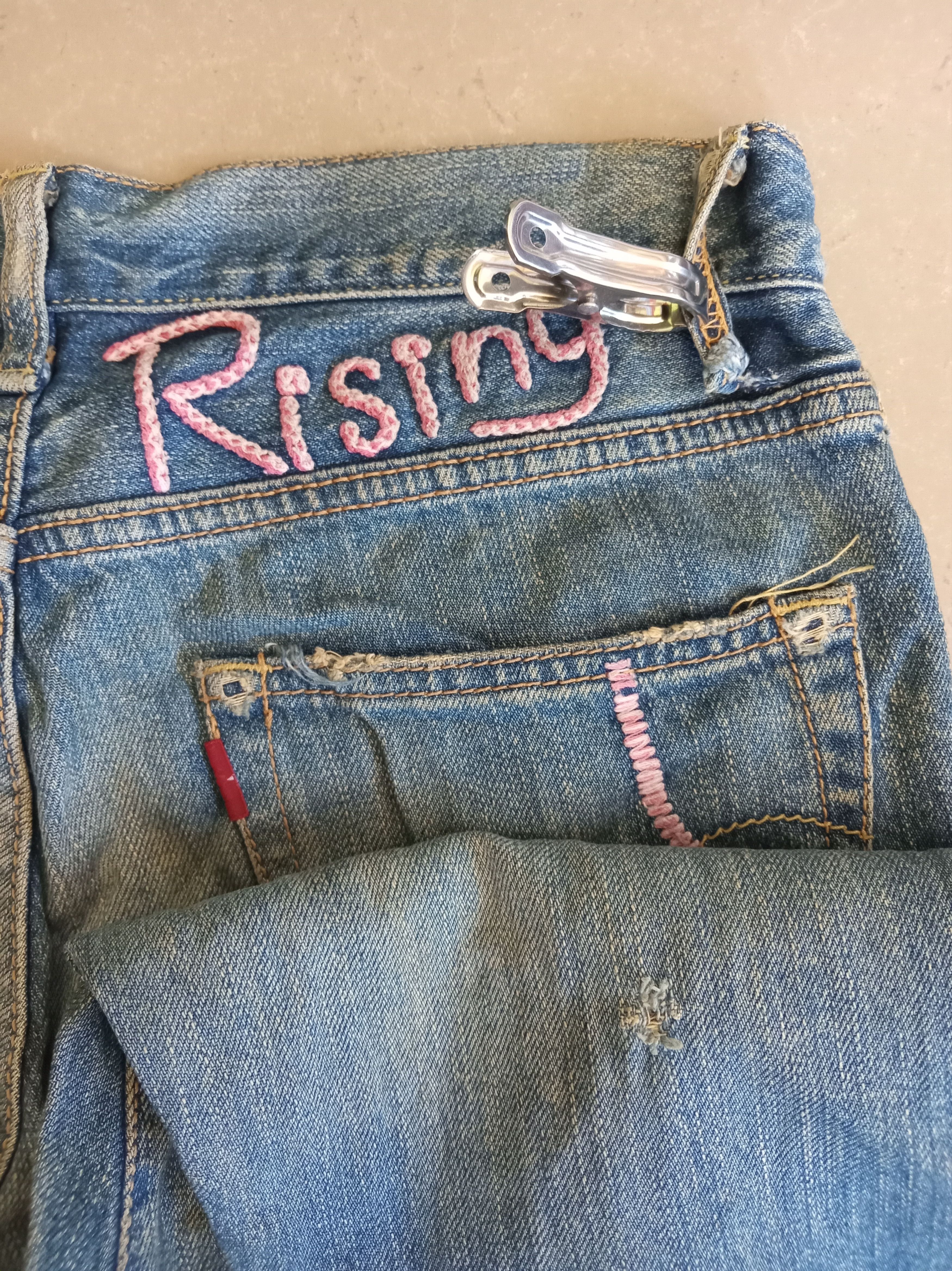 Hysteric Glamour × Japanese Brand LAST DROP💥Vintage Hysteric Glamour Distressed Flare Jeans Size US 29 - 7 Thumbnail