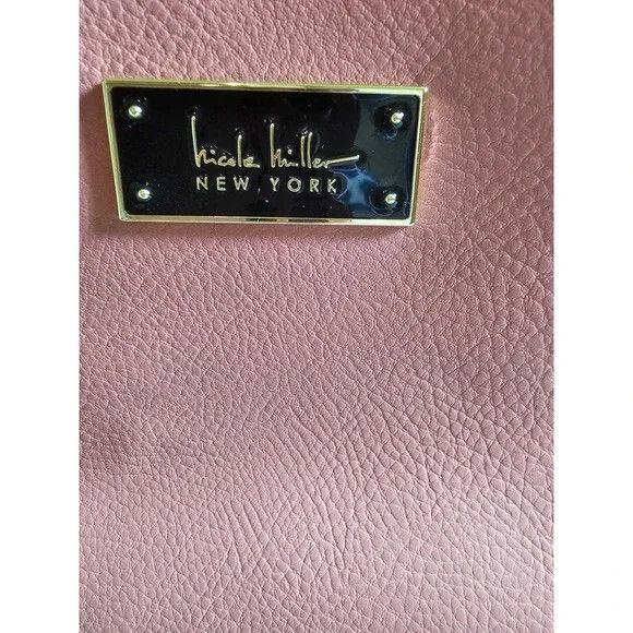 Nicole Miller Nicole Miller Janet Pink&Black Shoulder Bag Size ONE SIZE - 6 Thumbnail