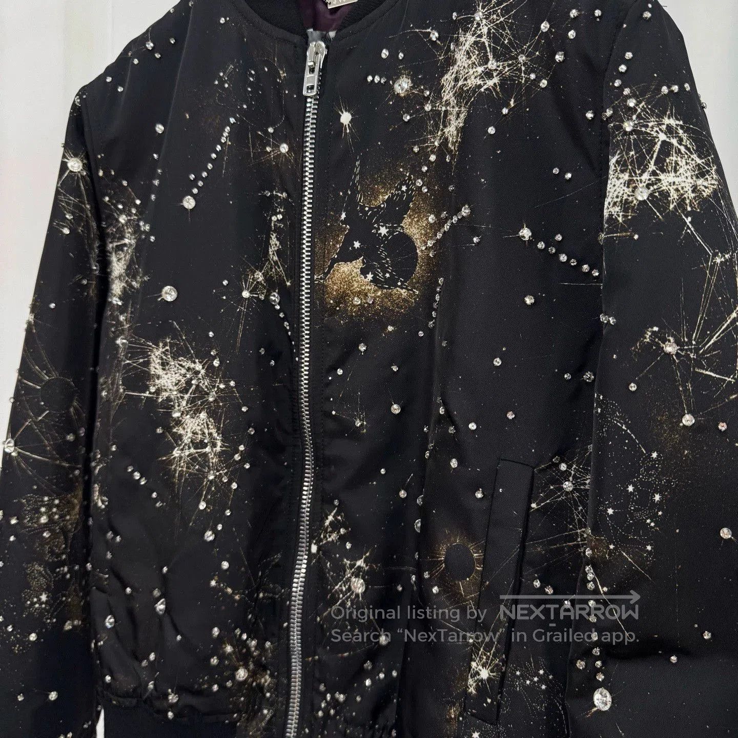 Givenchy givenchy starry embellished bomber jacket. Size US S / EU 44-46 / 1 - 5 Thumbnail