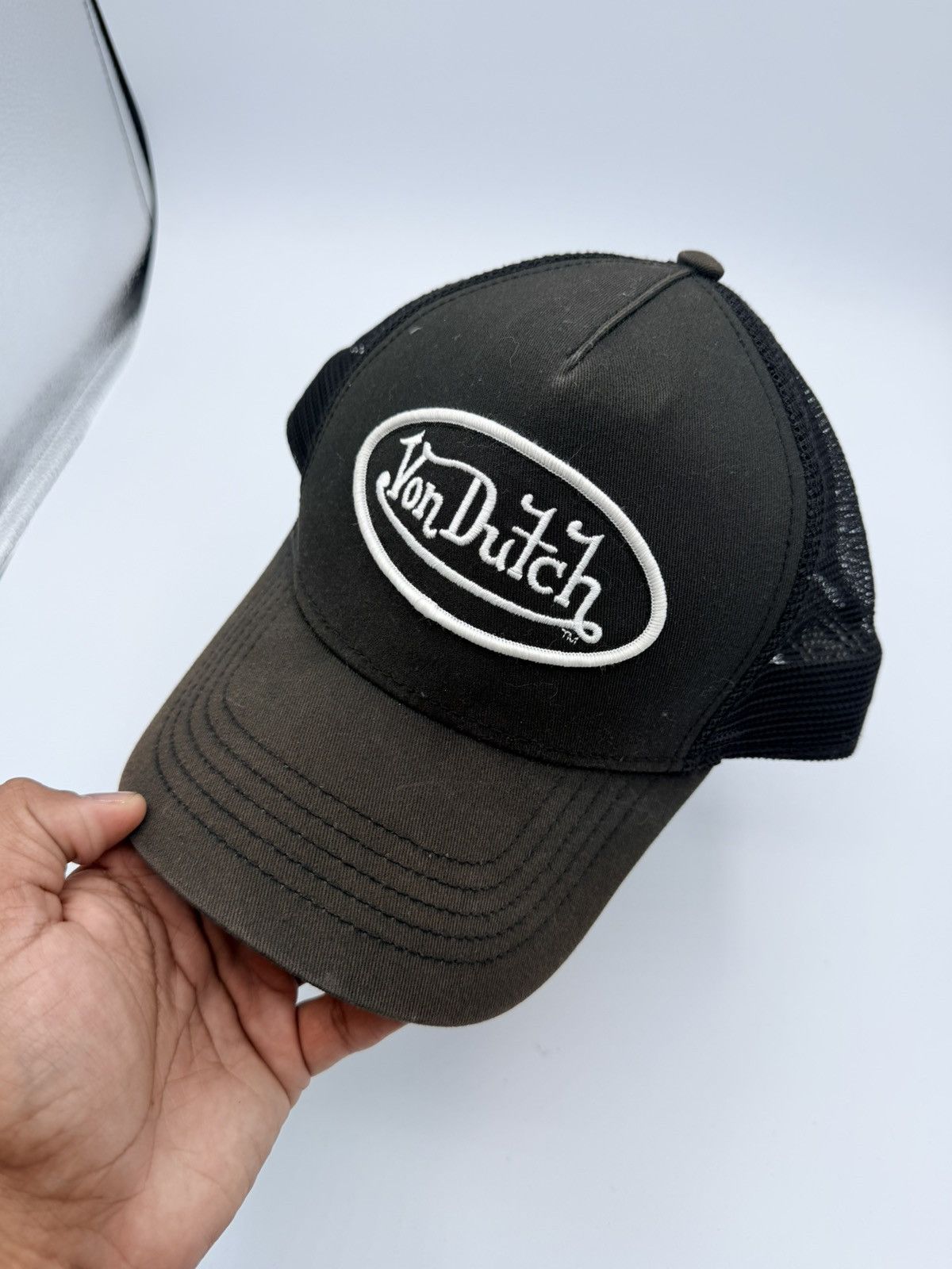 Von Dutch Von Dutch Worn Hat Cap Size ONE SIZE - 7 Thumbnail