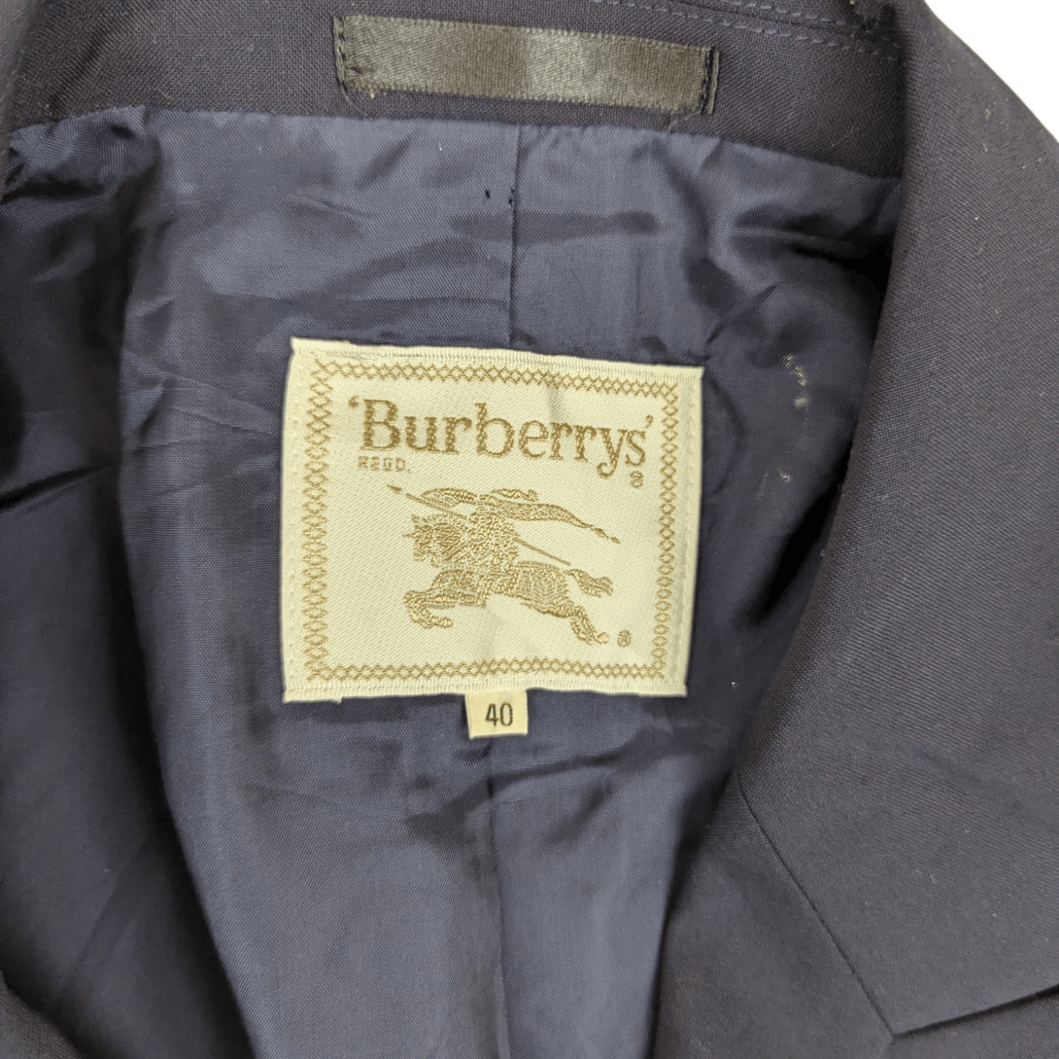 Burberry × Vintage Vintage BURBERRY Blazer Coat Size S / US 4 / IT 40 - 11 Thumbnail