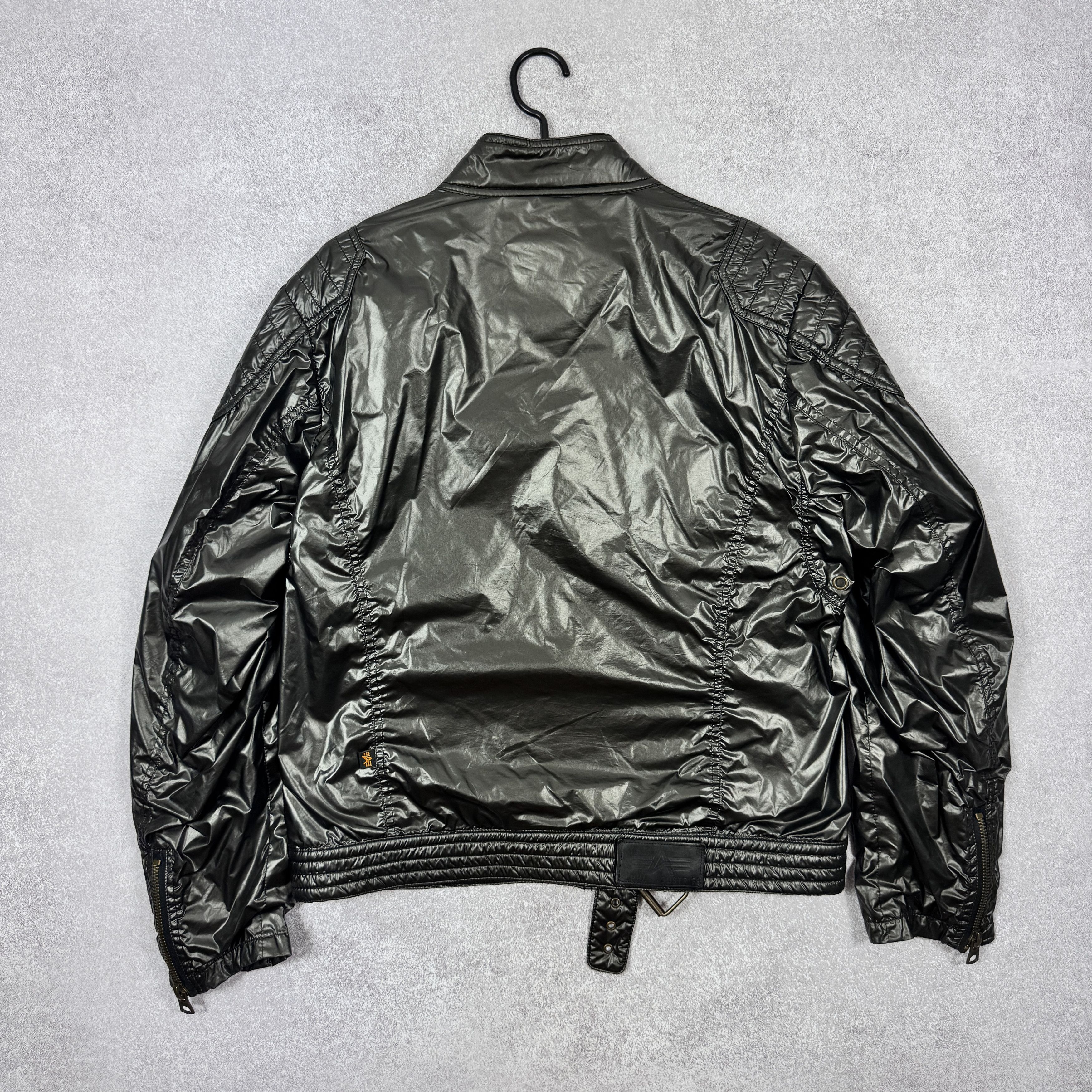 Alpha Industries Men`s Alpha Industries Riders Knoxville Nylon Jacket Size L Size US L / EU 52-54 / 3 - 3 Thumbnail