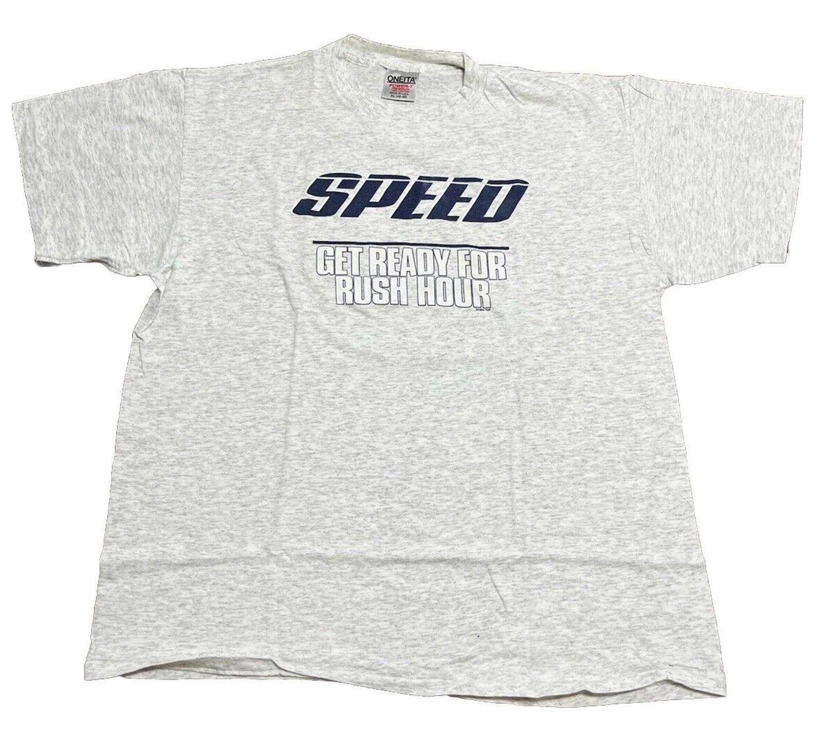 Designer Vintage 90s Speed Movie T-Shirt Promo Single Stich 1994 XL Size US XL / EU 56 / 4 - 2 Thumbnail