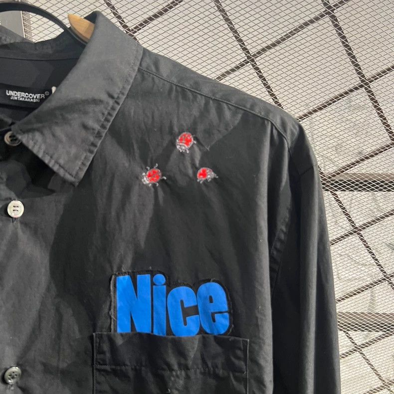 Undercover UNDERCOVER Long sleeve embroidered shirt 2505-Nextarrow Size US XL / EU 56 / 4 - 3 Thumbnail