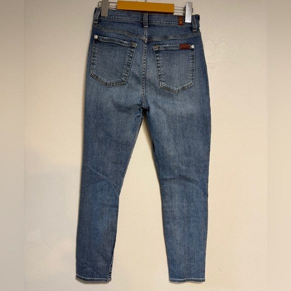 7 For All Mankind 7 For All Mankind b(air) Authentic Skinny Jeans Aubrey Sz 27 Size 27" / US 4 / IT 40 - 6 Thumbnail