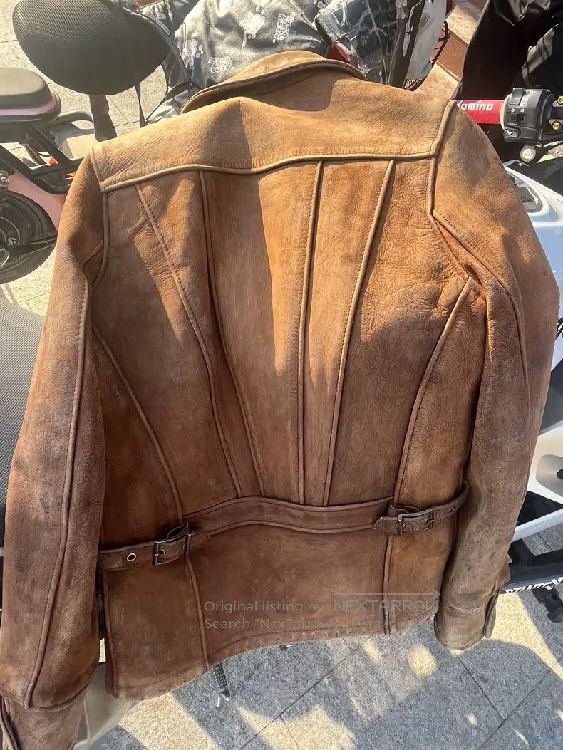Other P6535 Oil-impregnated leather coat Size US XS / EU 42 / 0 - 2 Thumbnail