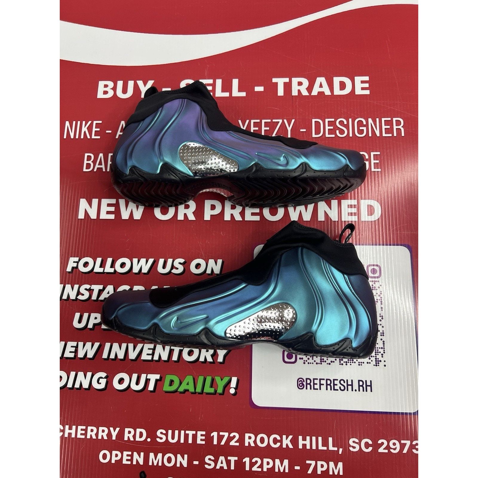 Nike Nike Air Flightposite Dusty Cactus Size 11.5 (HJ4466-001) Size US 11.5 / EU 44-45 - 2 Thumbnail