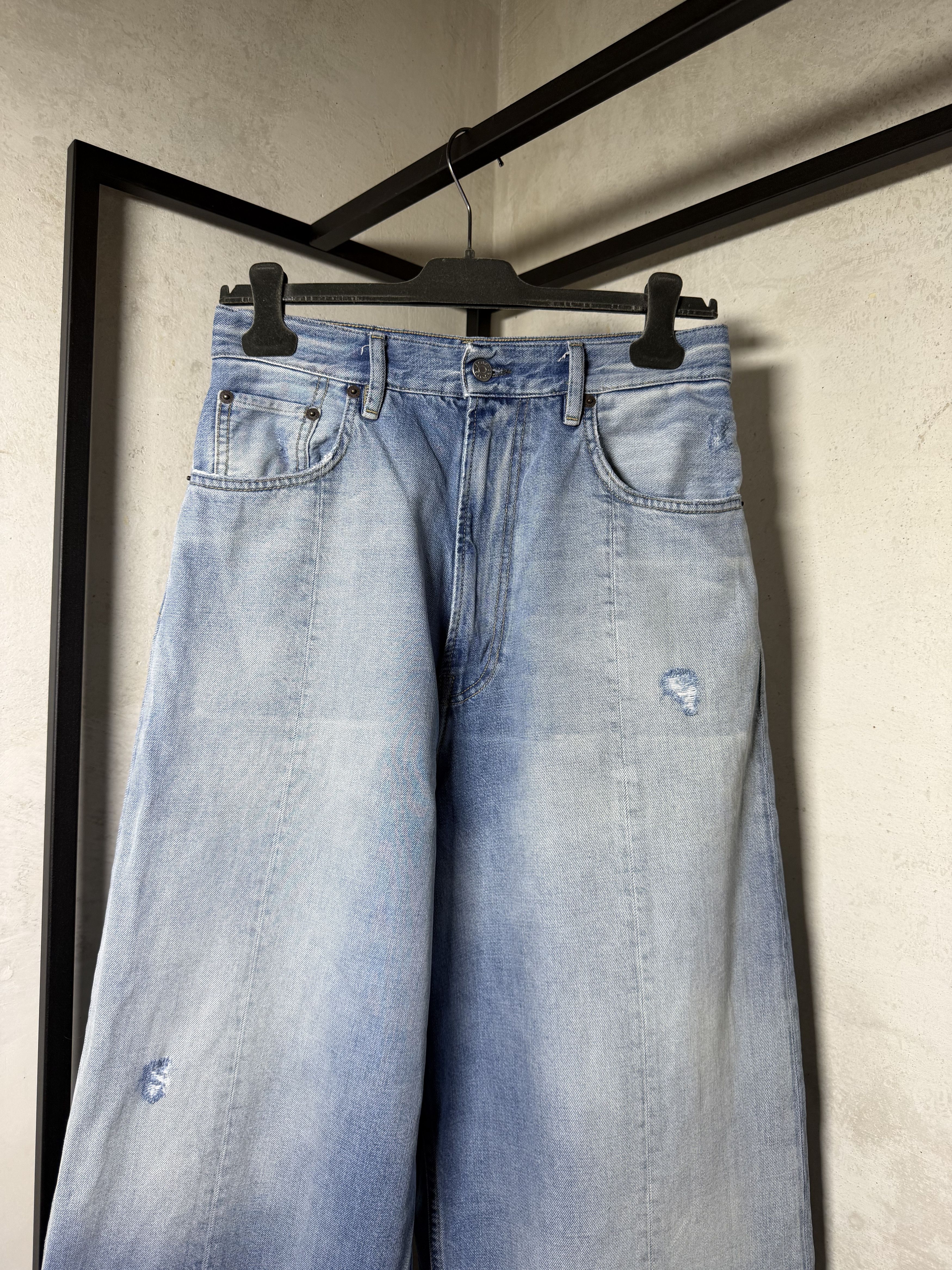 Acne Studios Acne Studios 2023 U Daybreak Jeans in Mid Blue Size 27" / US 4 / IT 40 - 4 Thumbnail