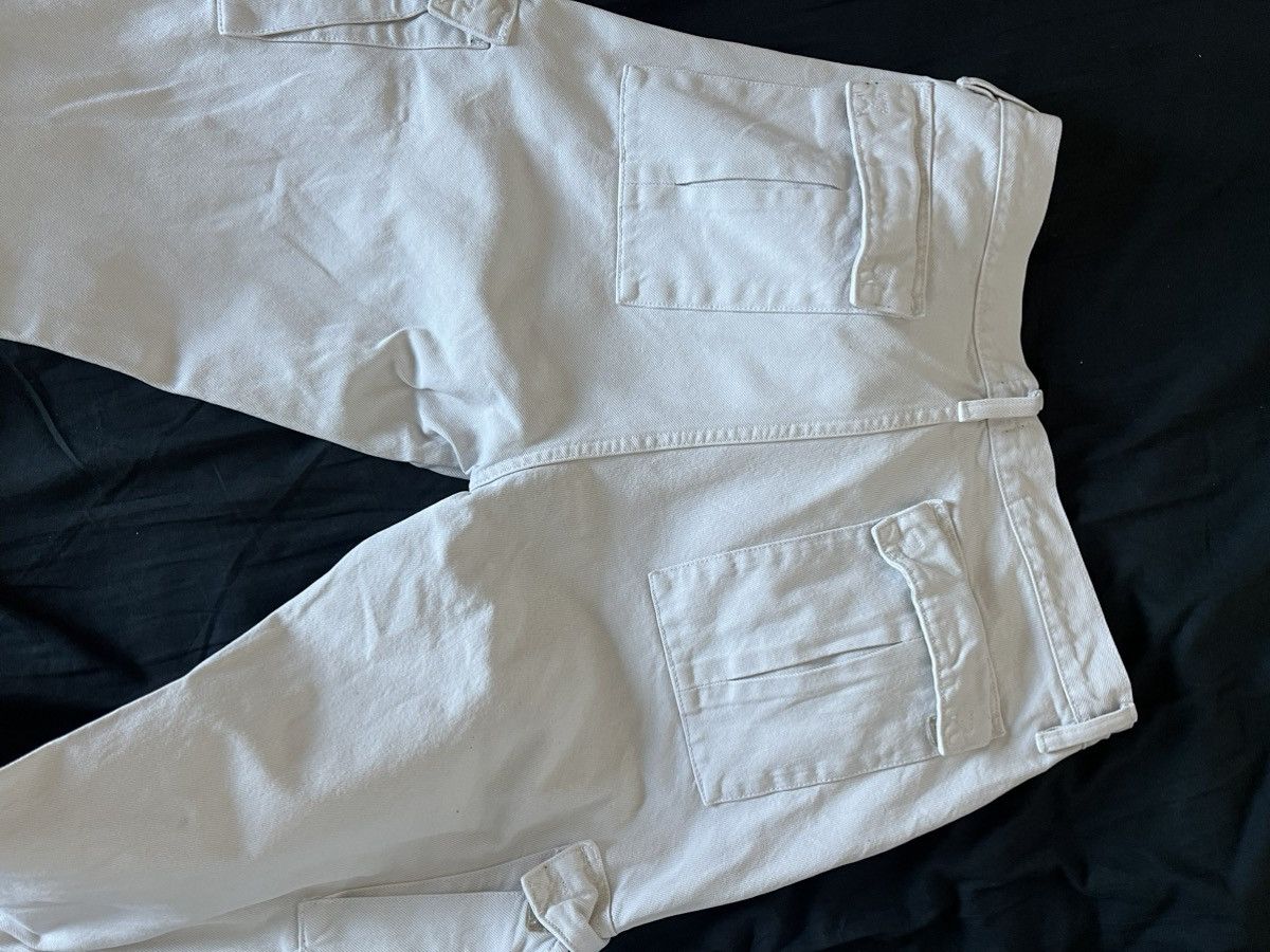 Martine Rose × Tommy Hilfiger Off white cargo jeans Size US 32 / EU 48 - 2 Thumbnail