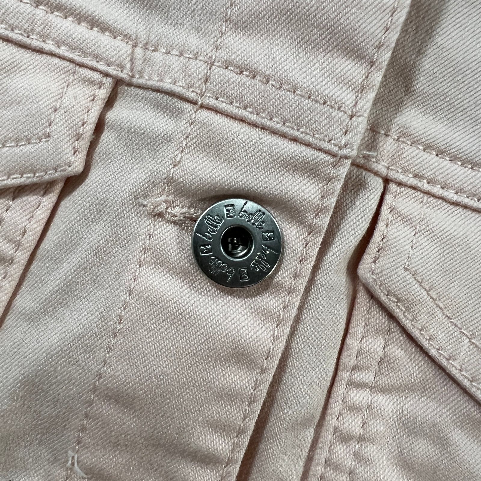 Other Belle by Kim Gravel Classic Jean Jacket Pale Size S / US 4 / IT 40 - 8 Thumbnail