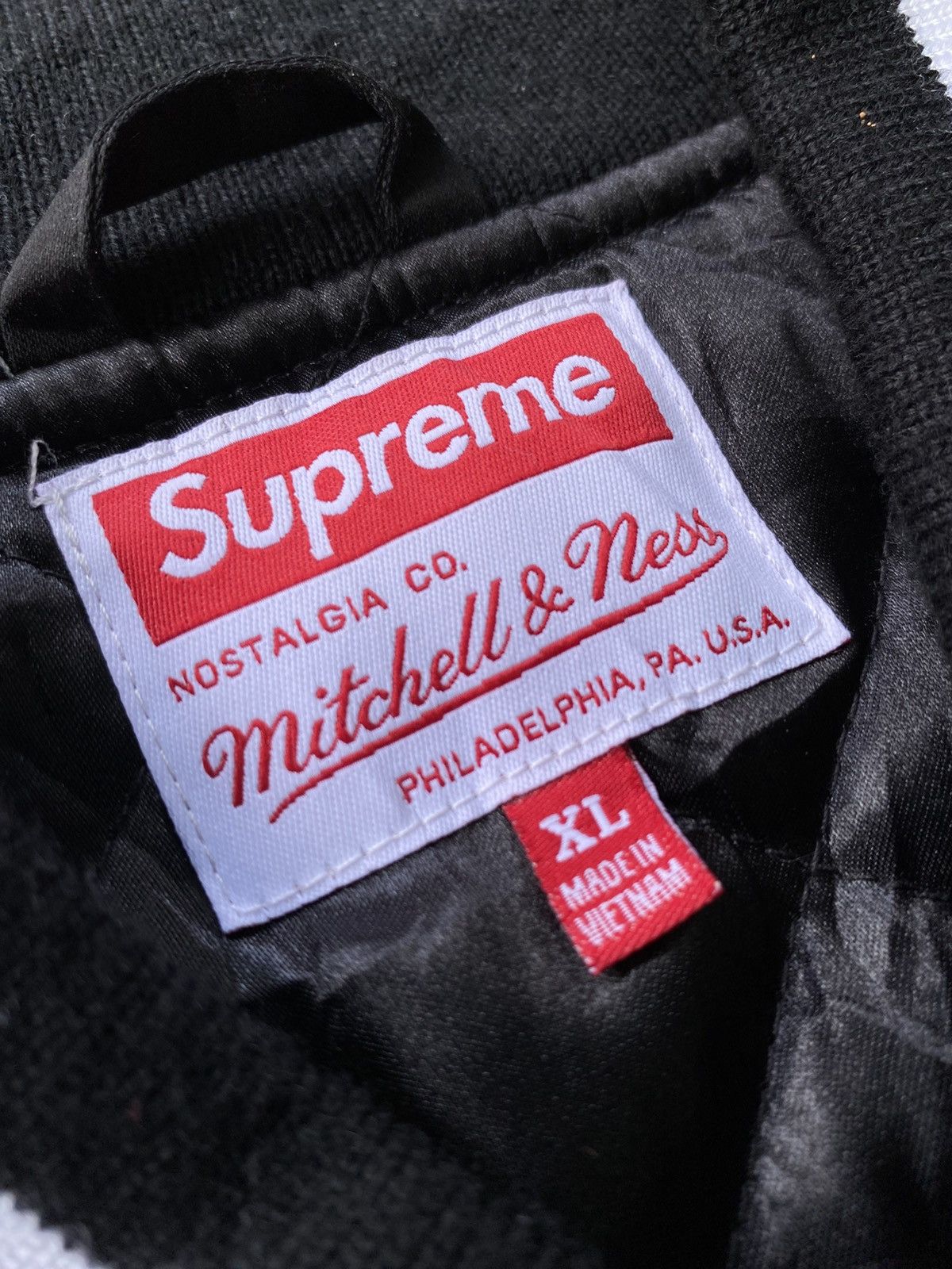 Mitchell & Ness × Supreme SUPREME MITCHELL & NESS VARSITY SIZE XL Size US XL / EU 56 / 4 - 6 Thumbnail