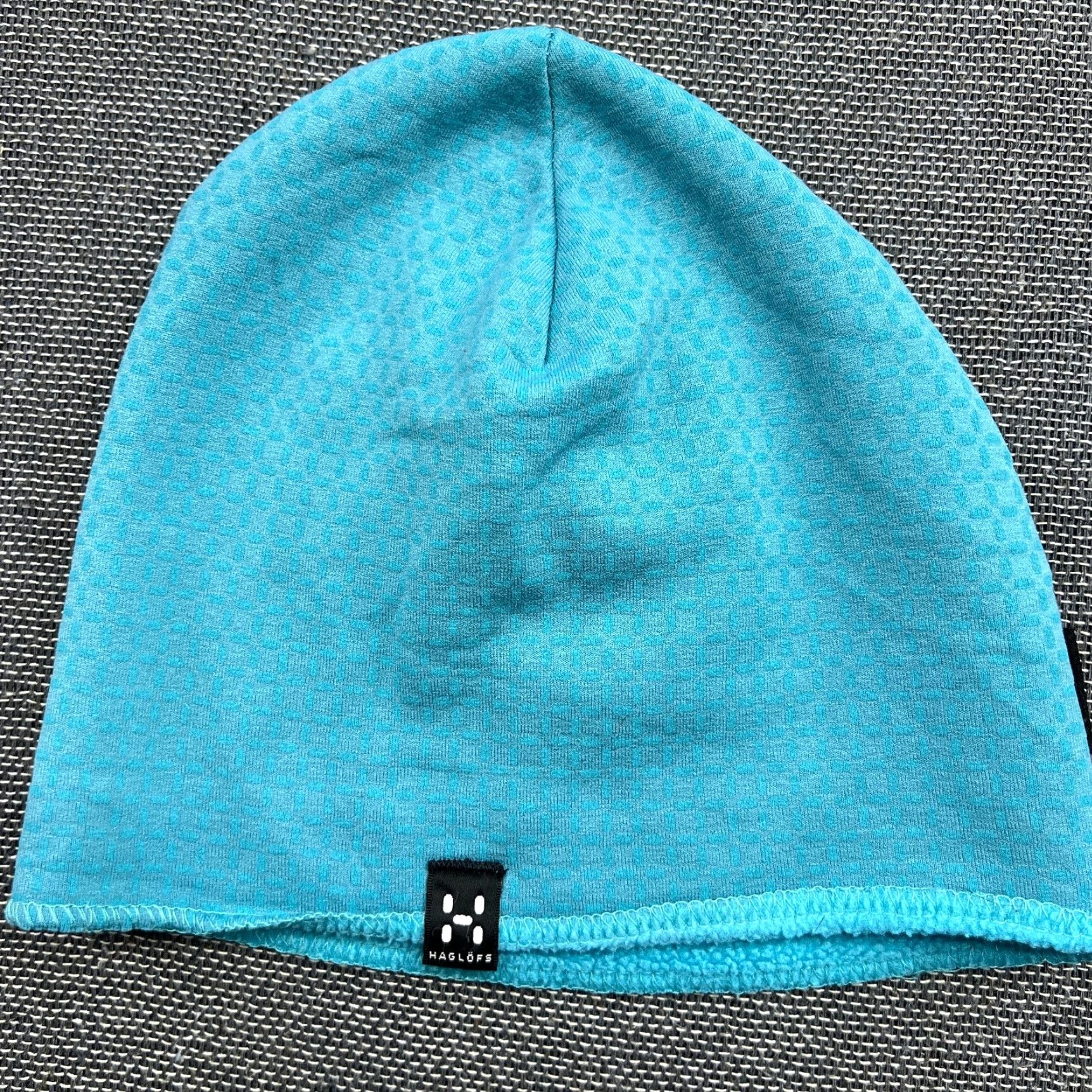 Vintage Haglofs Beanie Hat S-M Polartec Insulated Blue Outdoor Hiking Trekking Unisex Adults Adult M Blue Beanie Haglofs Fanatic Size ONE SIZE - 2 Thumbnail