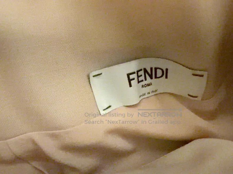 Fendi Fendi Midi Skirts - Light Beige Size 24" / US 00 / IT 34 - 3 Thumbnail