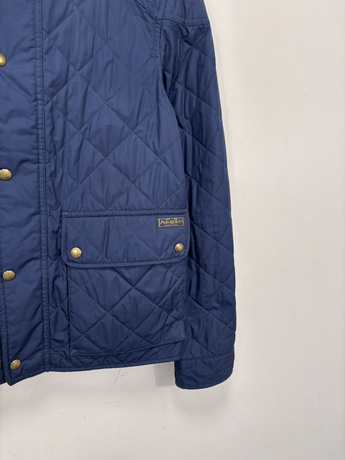 Polo Ralph Lauren Polo Ralph Lauren Men’s Navy Blue Diamond Quilted Jacket Size US S / EU 44-46 / 1 - 6 Thumbnail