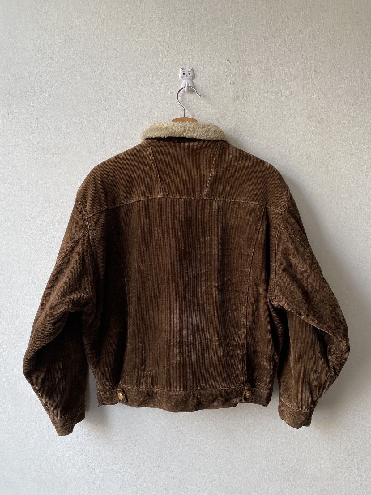 Big John × Vintage 1990s - Vintage Big John Corduroy Sherpa Lining Jacket Size US M / EU 48-50 / 2 - 4 Thumbnail