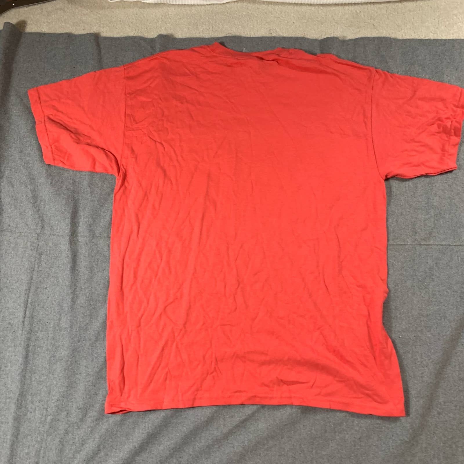 Gildan GILDAN Atlanta Shirt Adult Large Orange Casual T Shirt Mens Size US L / EU 52-54 / 3 - 2 Thumbnail