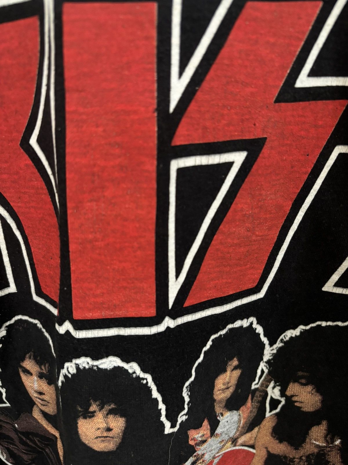 Vintage 1988 KISS “CRAZY NIGHTS” EUROPE TOUR TEE Size US M / EU 48-50 / 2 - 5 Thumbnail