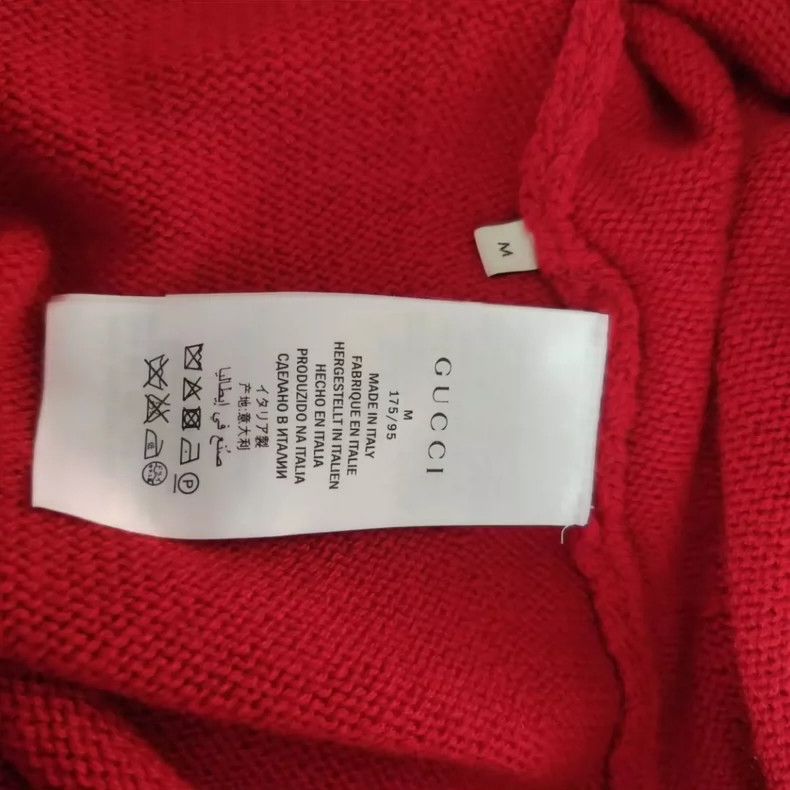 Gucci Gucci Red sweater Size US M / EU 48-50 / 2 - 5 Thumbnail
