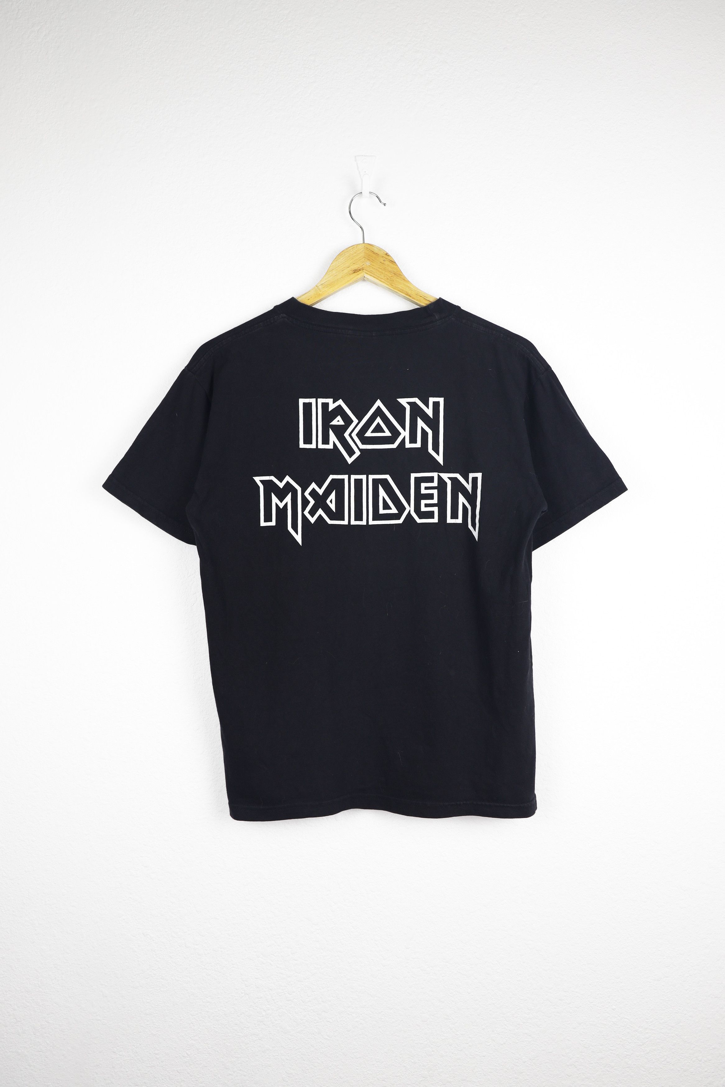 Band Tees × Iron Maiden × Vintage Vintage Iron Maiden Graphic Print Merch Tee T-shirt Size US M / EU 48-50 / 2 - 6 Thumbnail