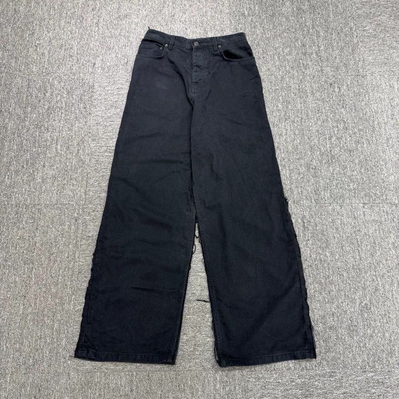 Balenciaga Balenciaga size XS Worn-out front and back paneled jeans Size US 27 - 1 Thumbnail