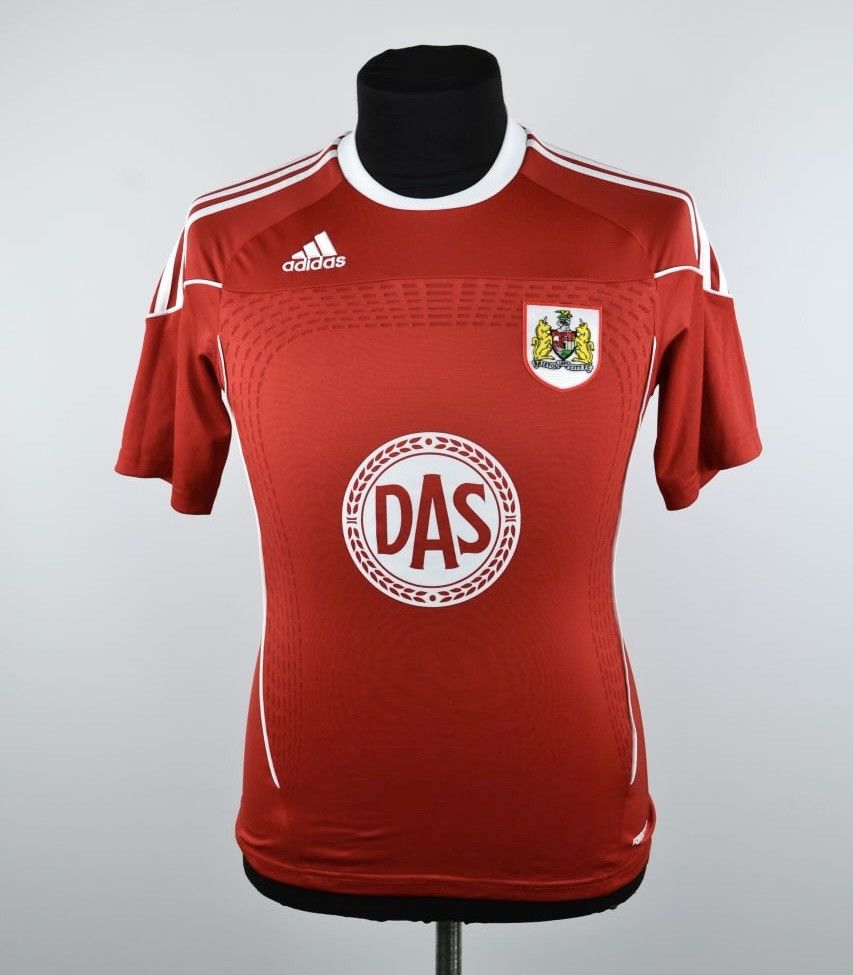 Adidas × F.C. Real Bristol × Vintage Adidas FC Bristol City Black Thorn Shirt Size S Size US S / EU 44-46 / 1 - 1 Thumbnail
