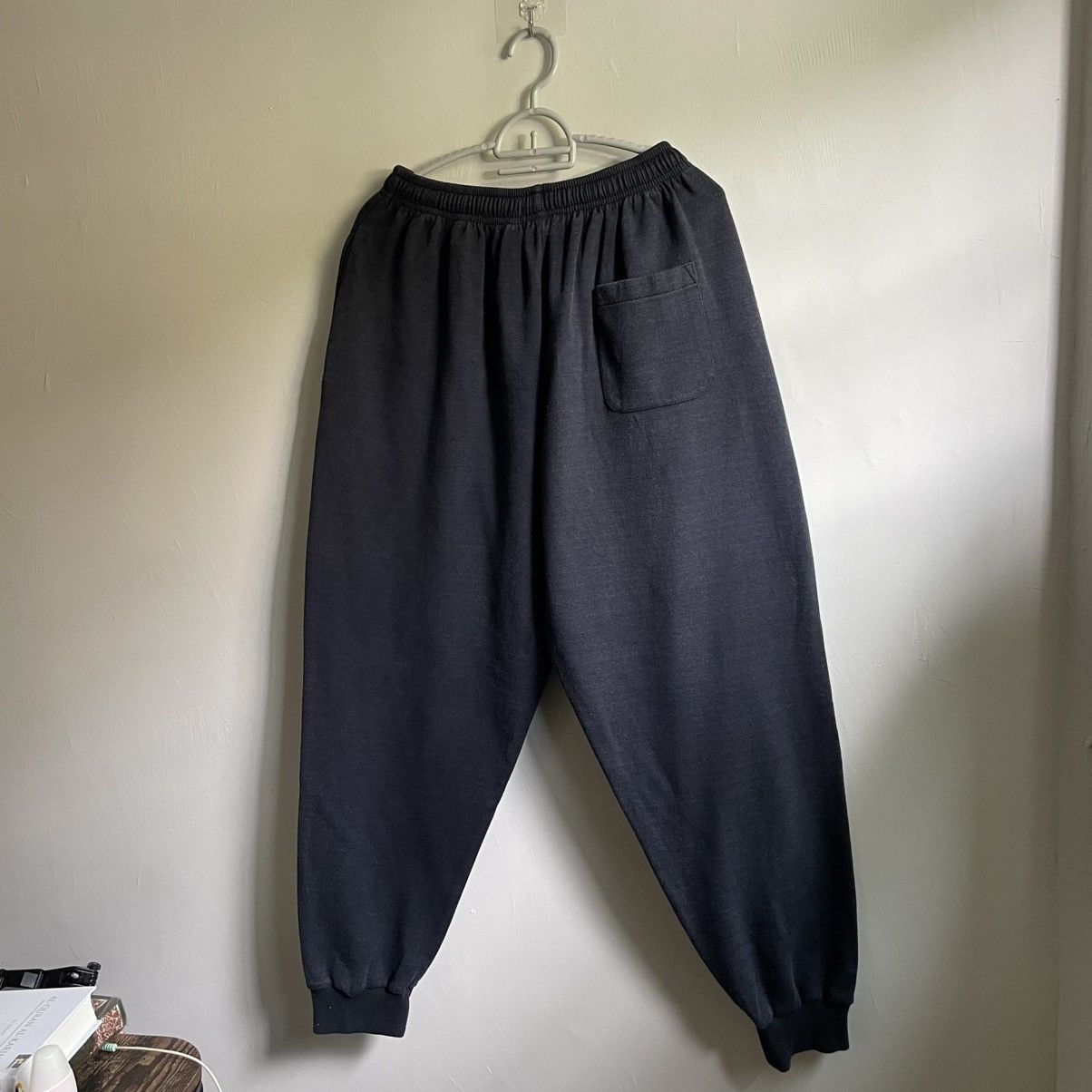Yves Saint Laurent Embroidery YSL pour homme sweatpants 🍒 Size US 35 - 6 Thumbnail