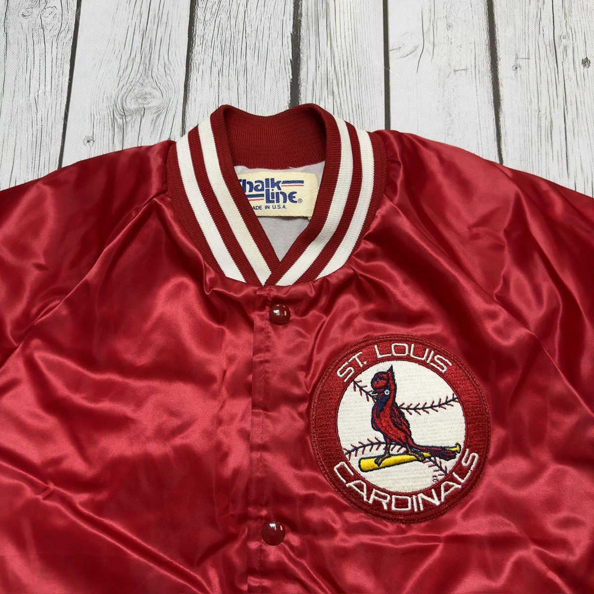 Chalk Line × MLB × Vintage Vintage St Louis Cardinals jacket Size US L / EU 52-54 / 3 - 5 Thumbnail