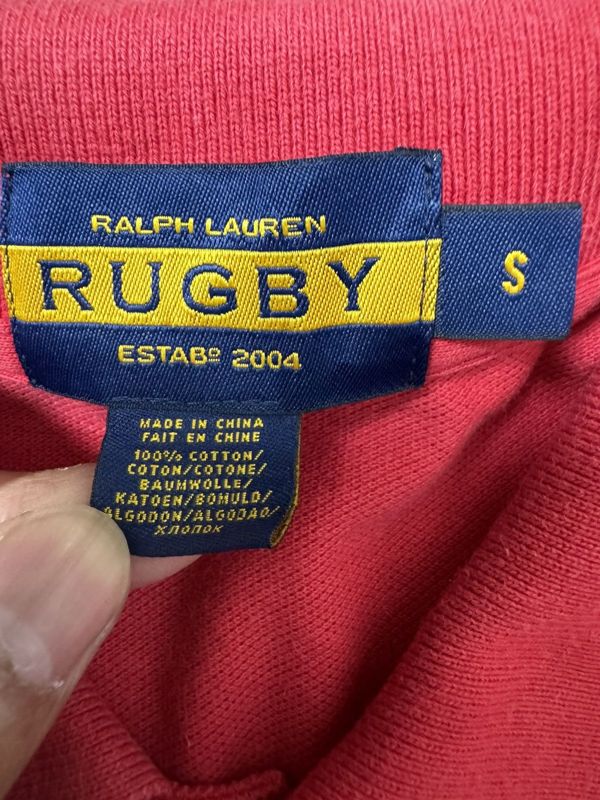 Polo Ralph Lauren VINTAGE RALPH LAUREN RUGBY 🏉 Size US S / EU 44-46 / 1 - 4 Thumbnail