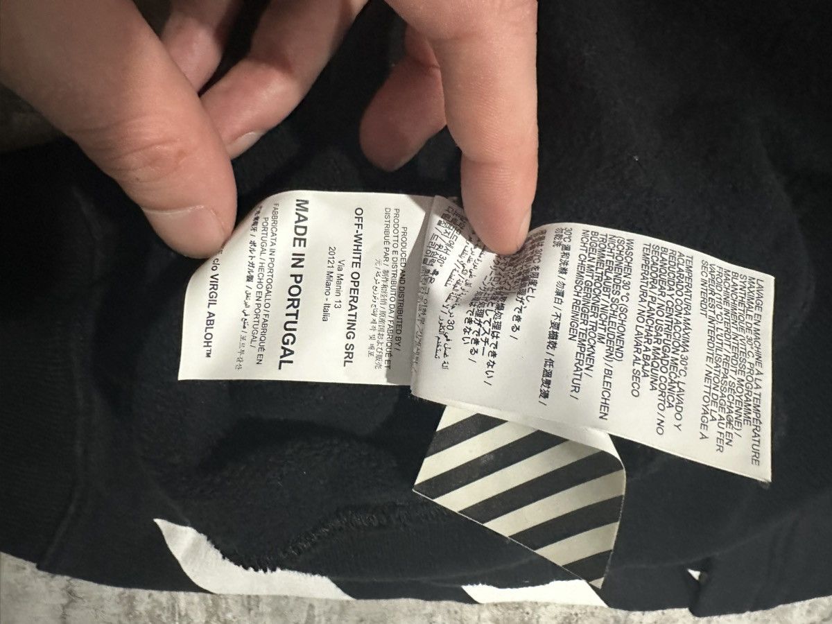 Off-White OFF-WHITE THERMO DOUBLE SLEEVE HOODIE Size US XL / EU 56 / 4 - 6 Thumbnail