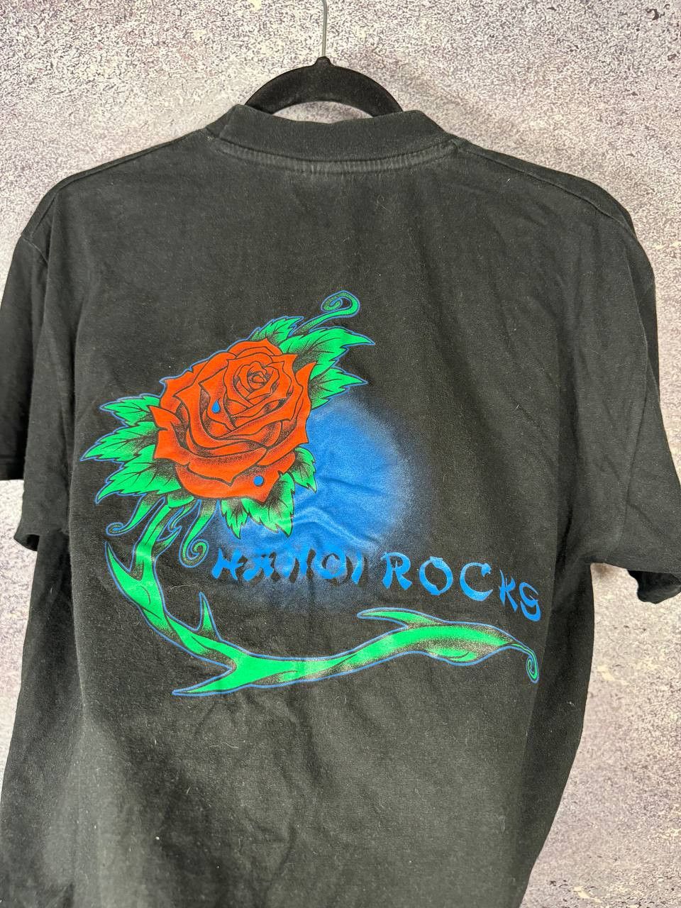 Band Tees × Vintage Vintage Hanoi Rocks T-Shirt Rock Tees Band Tees Streetwear Size US M / EU 48-50 / 2 - 12 Thumbnail