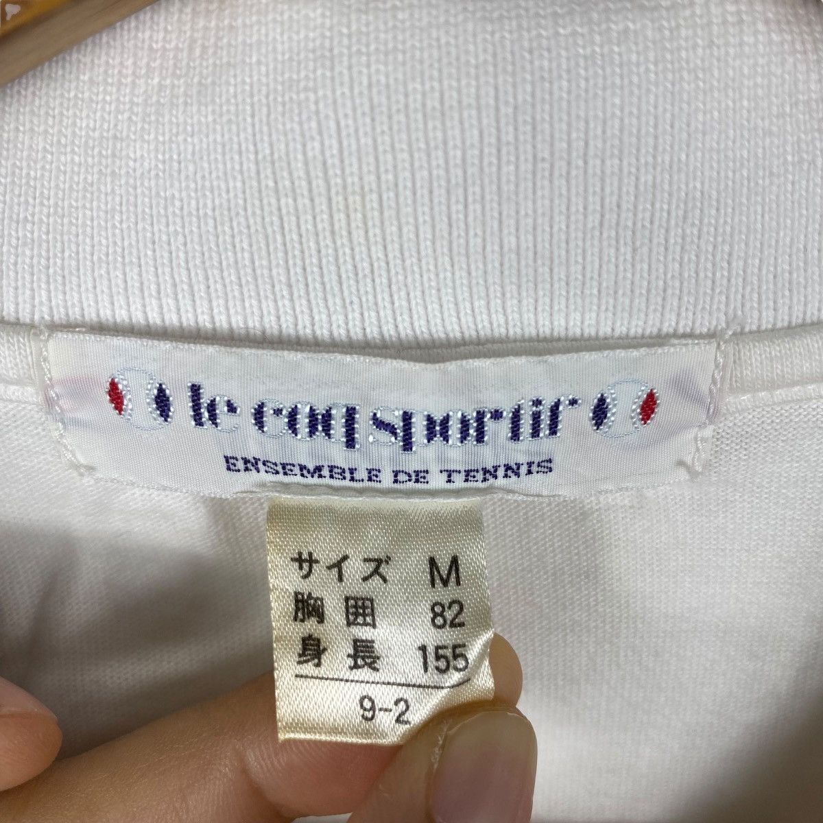 Le Coq Sportif × Vintage Vintage 90's LE COQ SPORTIF France International Tennis Polo Size US M / EU 48-50 / 2 - 5 Thumbnail