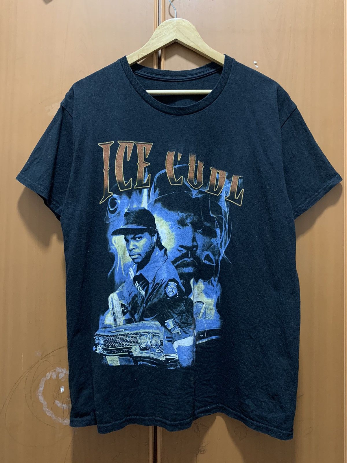 Rap Tees Ice Cube rap tee Faded T Shirt L Size US L / EU 52-54 / 3 - 1 Thumbnail