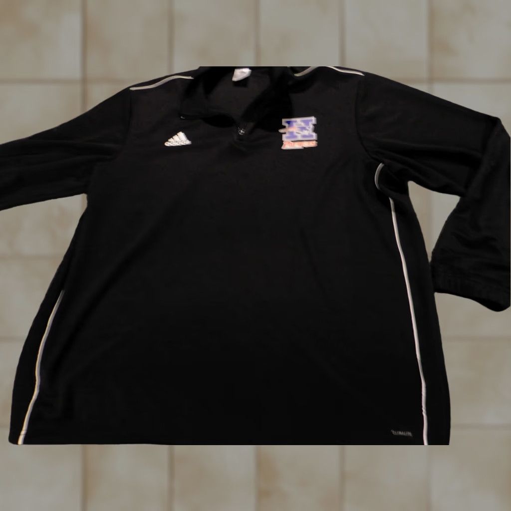 Adidas Adidas Sweatshirt Pullover 1/4 Zip Mens XXL Black Size US XXL / EU 58 / 5 - 1 Thumbnail