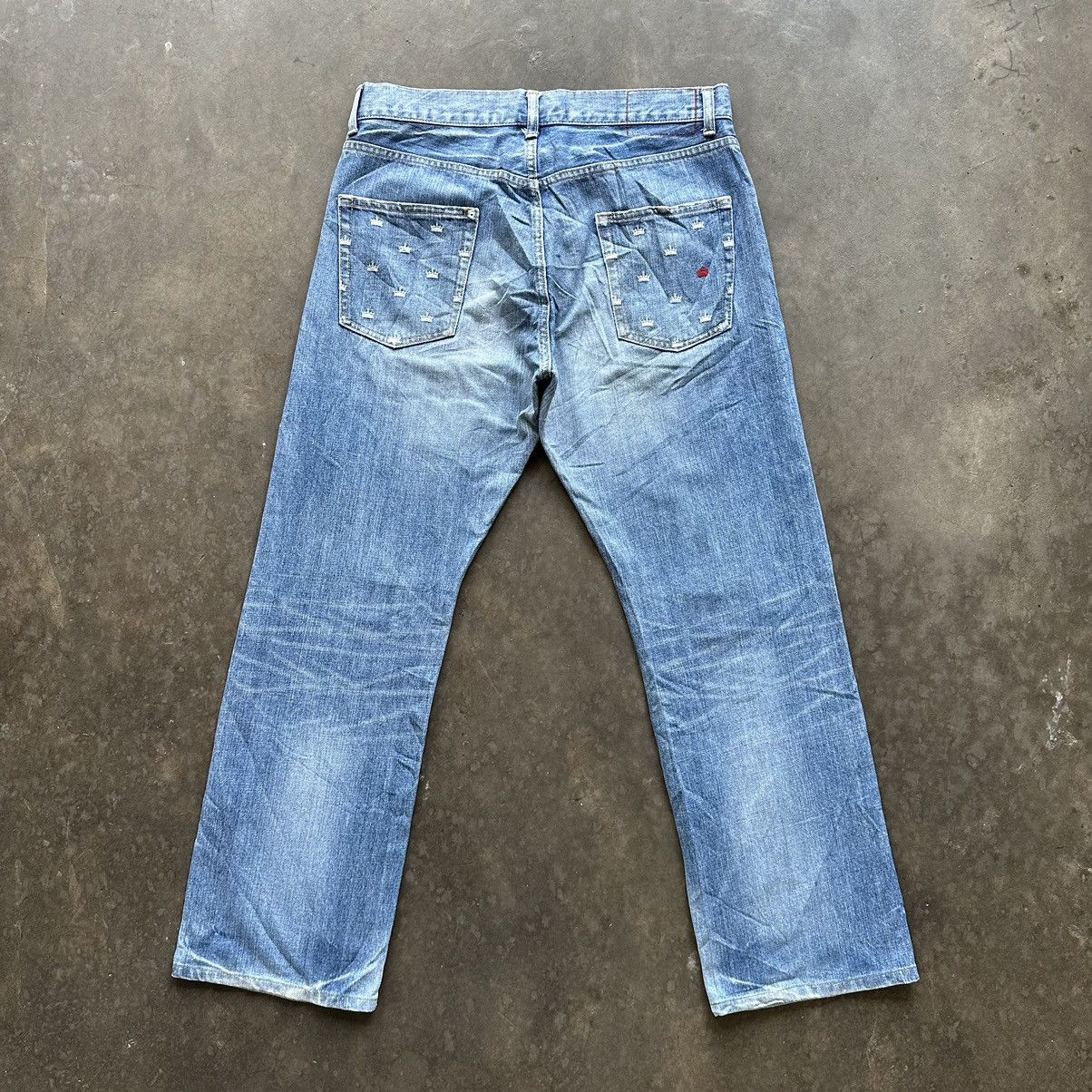 Japanese Brand Vintage Tommy Raw Denim Jeans Made In Japan Size 34 Size US 34 / EU 50 - 9 Thumbnail