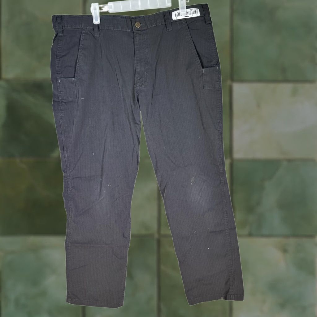 Carhartt Carhartt Mens Pants - 36x28 Gray Workwear Utility Ripstop Size US 36 / EU 52 - 1 Thumbnail