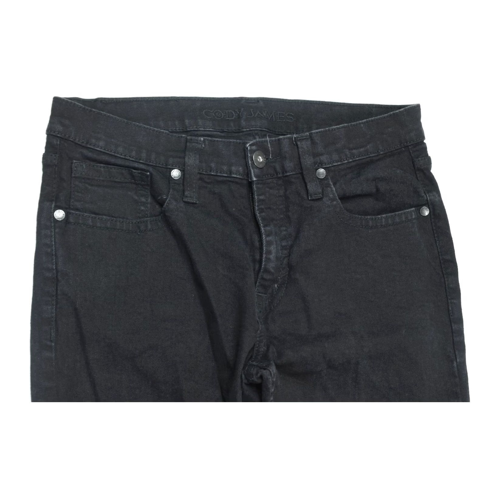 Cody James Cody James Jeans Black Slim Fit Straight Leg 33x34 Mens Regular Denim 5-Pocket Western Vintage: No? (avoid) Size US 33 - 3 Thumbnail
