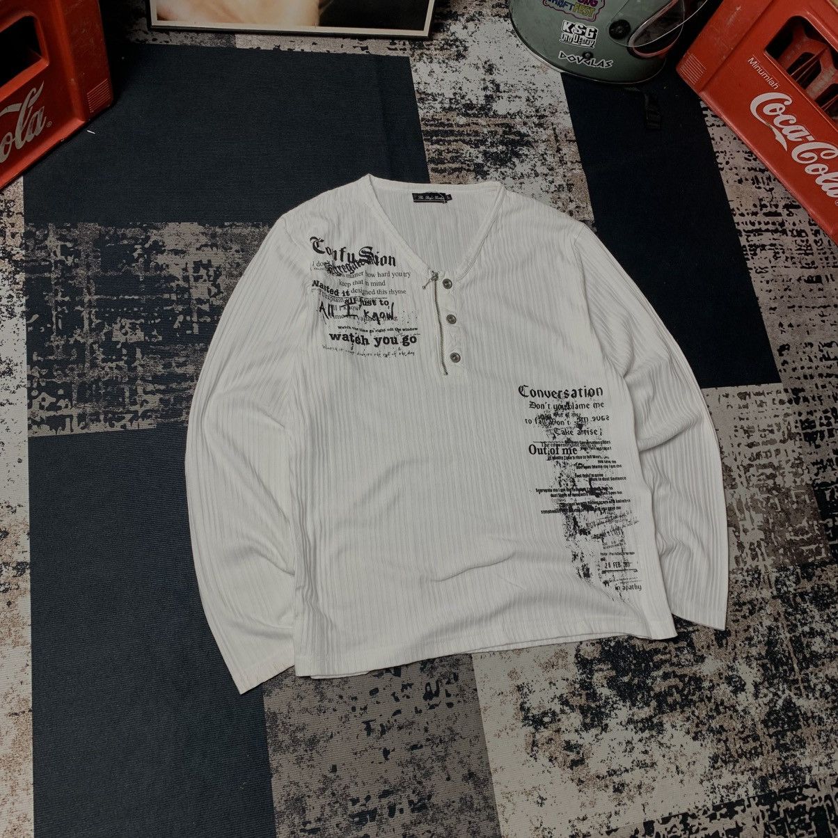 Japanese Brand The Bays Garden Longsleeve Tee Size US L / EU 52-54 / 3 - 1 Thumbnail