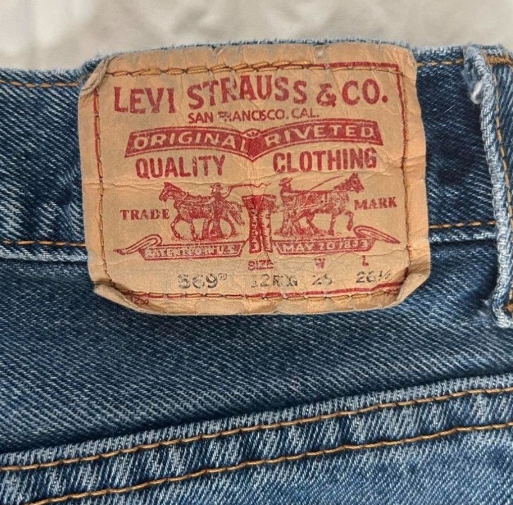 Levi's Vintage Clothing Vintage Levi 569 25x26.5 Size 24" / US 00 / IT 34 - 4 Thumbnail