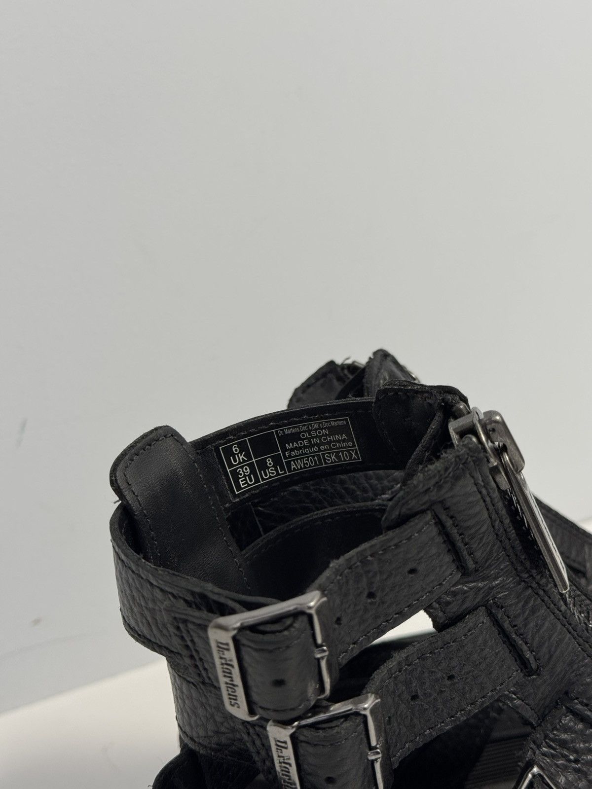 Dr. Martens Dr. MARTENS OLSON SANDALS LADIES SIZE UK6 EU39 CONDITION Size US 8.5 / IT 38.5 - 7 Thumbnail